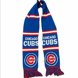 Chicago Cubs scarf unisex Red And Blue